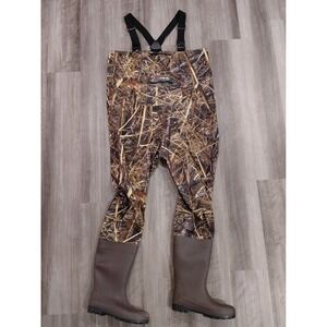 HISEA EVOS Chest Waders Men's 8 Cleated Bootfoot Waterproof Nylon PVC Hunting